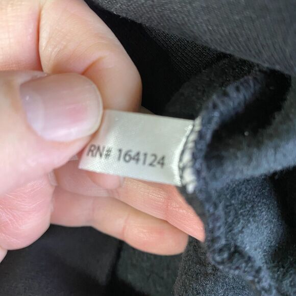 Cotton Bloom Unisex Black Pullover Hoodie (Smile More) Size Small - Picture 12 of 13